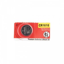 Panasonic CR1616 Lithium Coin Cell Battery - Mercury & Cadmium-Free, for