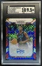 2019-20 Prizm Draft RJ Barrett Prizm Auto RC Red White and Blue #/5 SGC 9.5/10