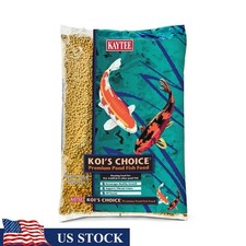 Koi Floating Fish Food Pellets Nutrient Rich Clean Water All Season Feed 10lb US