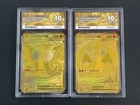 Mega Charizard X EX 130/094  & Mega Charizard Y EX 294/217 Sequential ACE 10s