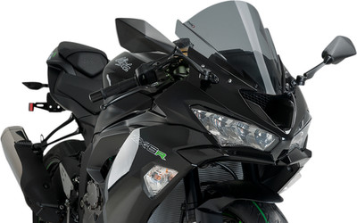 PUIG HI-TECH PARTS - 3177F - Z-Racing Windscreen for Kawasaki ZX 636R Ninja