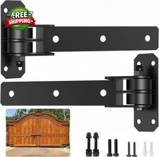 Heavy Duty Gate Hinges, 900 Lbs Capacity and Sealed Built-In Ball Bearings