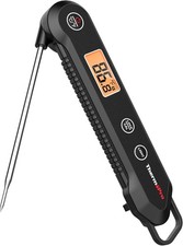 Digital Instant Read Waterproof Meat Thermometer for Grilling  Cooking