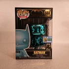 *NEW* 2019 SDCC FUNKO BATMAN #144 (TEAL) POP! OFFICIAL STICKER 80 YEARS LE**