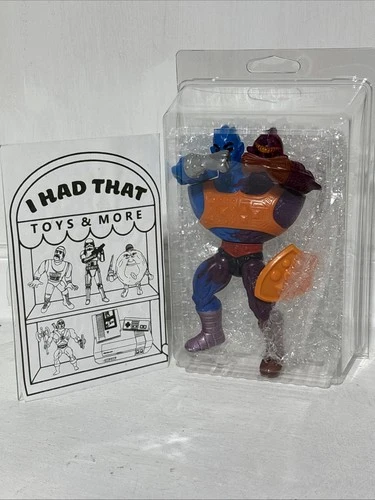 Two Bad FLAT BACK 100% Complete He-Man Masters of the Universe MOTU 1985 Vintage