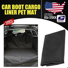 Anti-wear Waterrpoof Pet Dog Rear Back Seat Cover Protector Mat for Car Truck