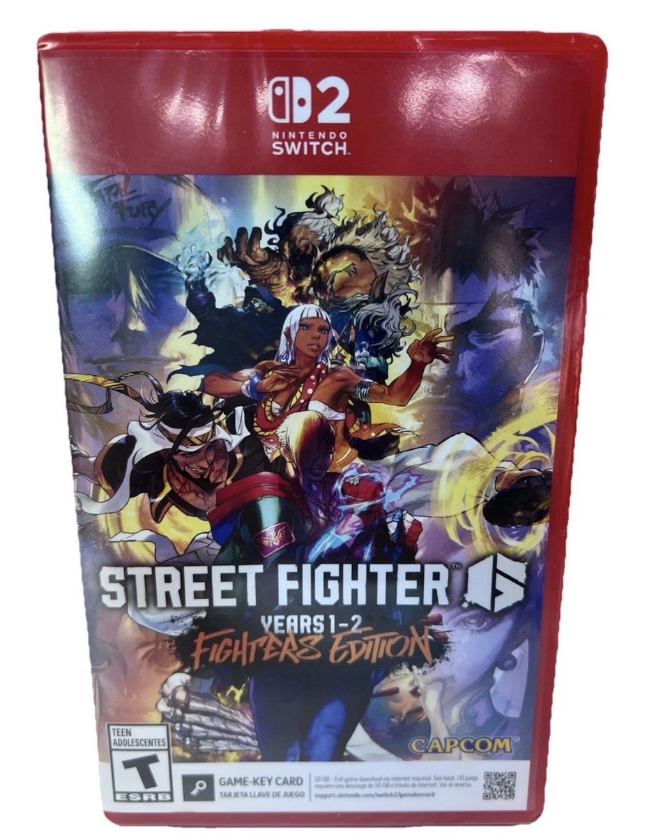 Nintendo Switch STREET FIGHTER 6 FIGHTERS EDITION Street Fighter 6 Year 1-2 Fighters Edition for Nintendo
