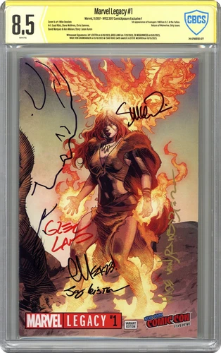 Marvel Legacy 1NYCC.XPOSURE.F CBCS 8.5 SS 2017