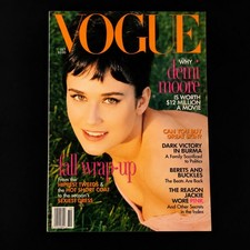 Vogue Magazine October 1995 with Demi Moore b...