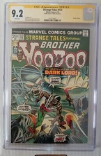 Strange Tales #172 CGC 9.2 SS Roy Thomas White Pages Brother Voodoo 1974
