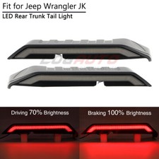 For Jeep Wrangler JK 07-17 LED Rear Trunk Tail Light Brake Lamp Driving Turning