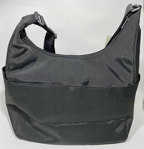 Baggallini NEU!!! Cargotasche Grau (Grey Int) Hobo Organize Crossbody Reißverschluss Neu mit Etikett - Bild 6 von 9