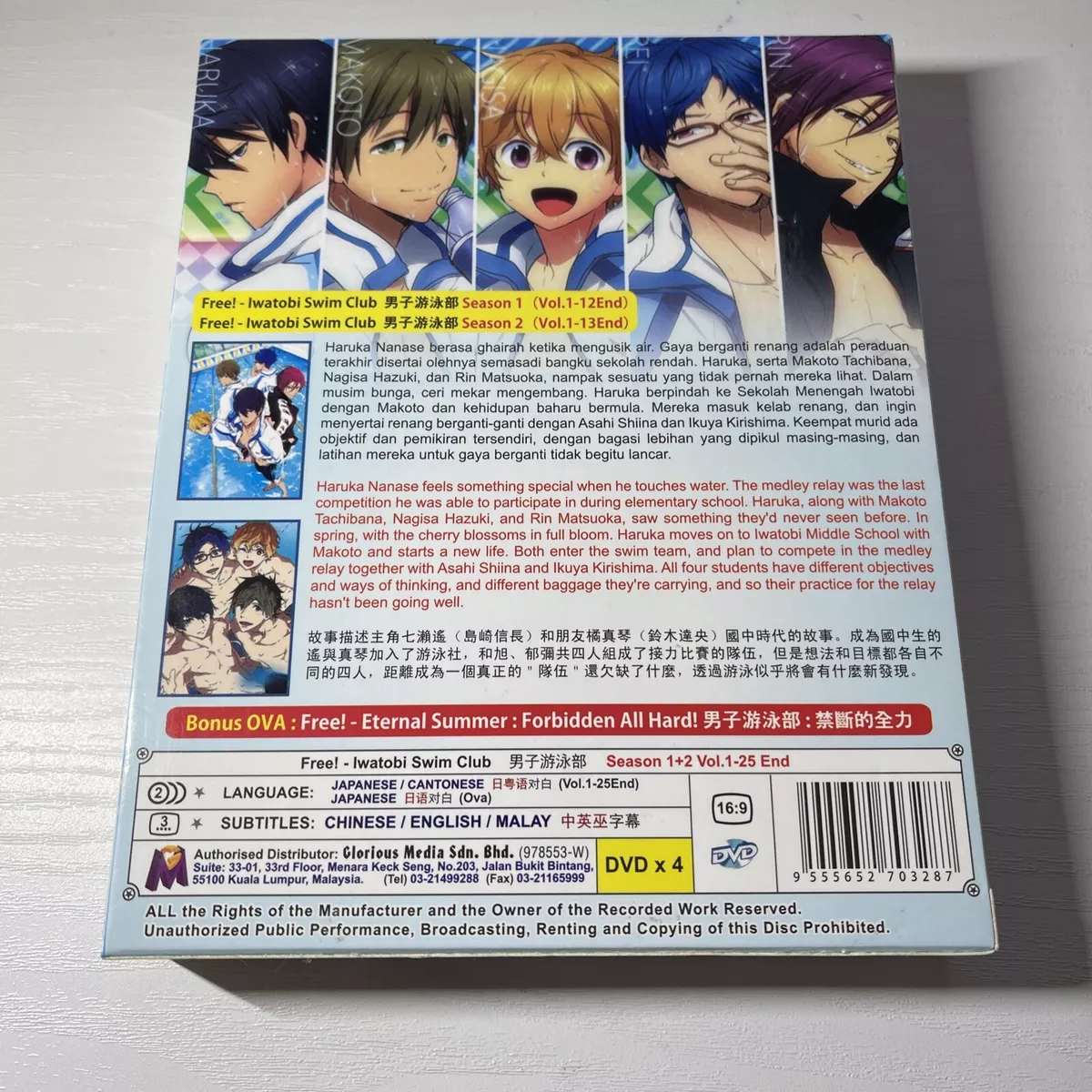 Review: Free! – Iwatobi Swim Club – Anime Bird