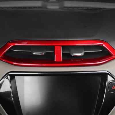 4Pcs Car Interior Air Conditioning Mirror Knob Cover For Toyota For Corolla 2019 2025 Red Blue Gold Silver Black Relays