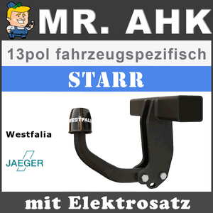 AUTO-HAK Mitsubishi ASX ab 10 AHK Anhängerkupplung starr 13pol spe E-Satz