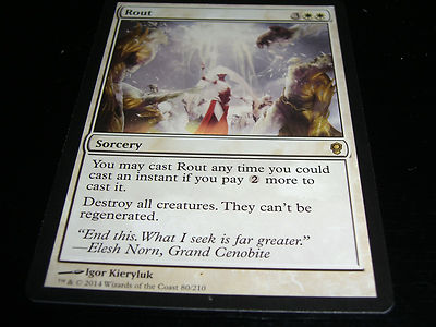 Magic the Gathering: Conspiracy - Rout Rare Card [x1] MTG