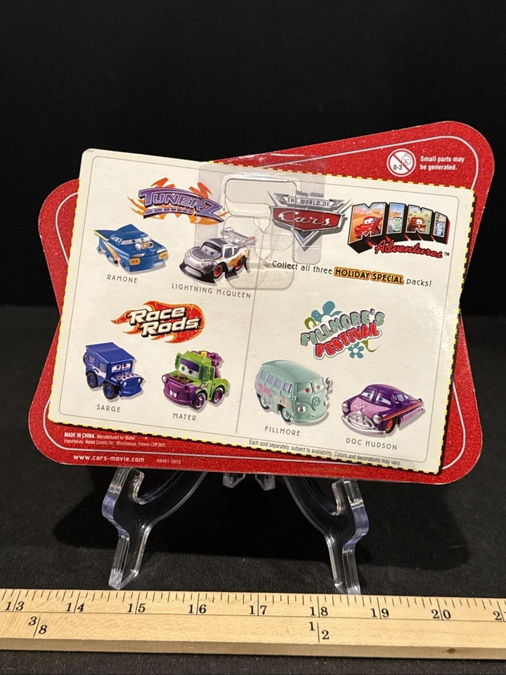 Disney Pixar Cars Mini Aventuras Festival de Fillmore Doc Hudson Coche Coche de Juguete Foto 4 de 4