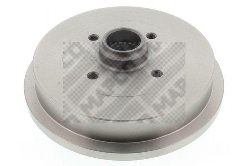 Tambour De Frein Arrière Mapco 35104 Pour Renault Clio II – Diamètre 180 Mm, 4 Trous, Sans Roulement !