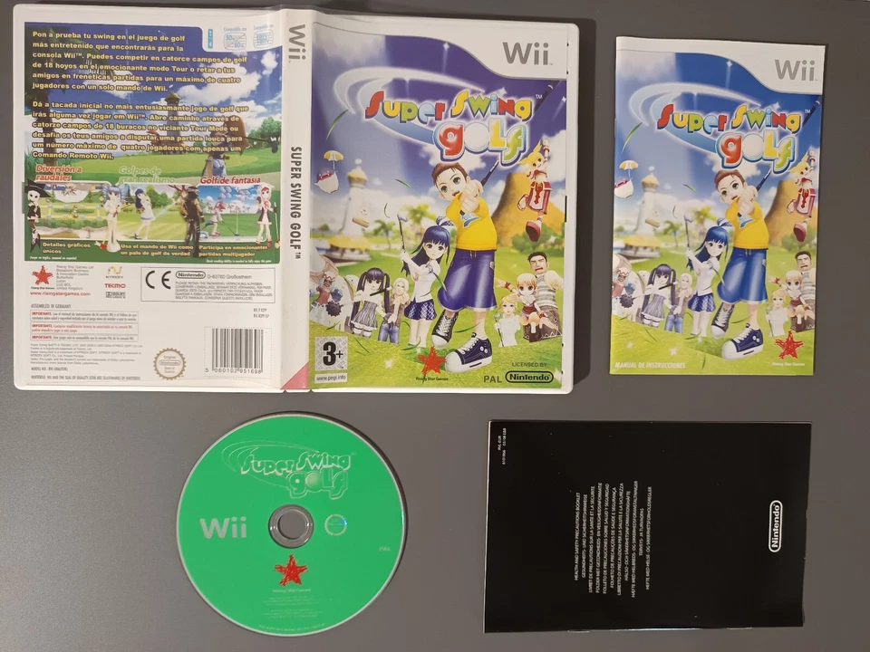 Super Swing GOLF Nintendo Wii PAL España NUEVO Y SELLADO, foto 1 de 4