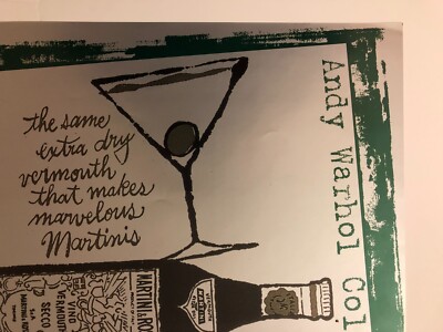 Andy Warhol, 2001 (62S) - MARTINI ART GALLERY - Original Poster 68