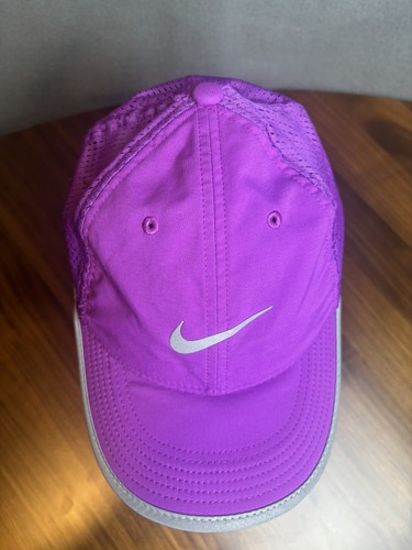 Nike Featherlight Dri-Fit Tennis Athletic Running Hat Cap Adjustable Just Do It - Picture 5 of 7