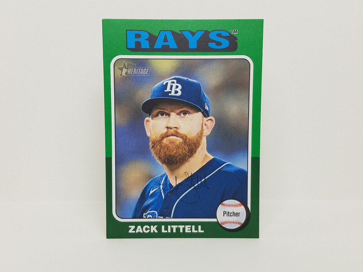 2024 Heritage #713 Zack Littell, Tampa Bay Rays - Green