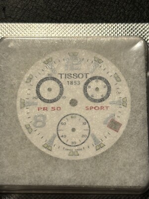 Original Zifferblatt Tissot PR50 Sport Neu und verpackt T400020305 T400.J478.131