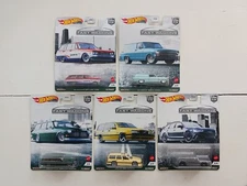 2021 Hot Wheels Premium Fast Wagons Complete Set Of 5
