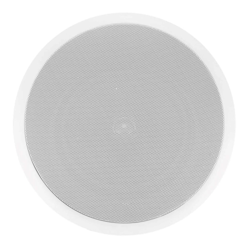 Pair 160W 2 Way 8" In Ceiling Wall Audio Speakers 8 ohms with Angled Drivers - Image 3 of 4