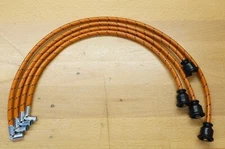 McCormick-Deering Farmall F20 Deluxe Cloth Copper Spark Plug Wires Set IH F-20