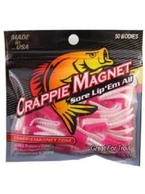 LELAND LURES NEW CRAPPIE MAGNET - 50 pc PK