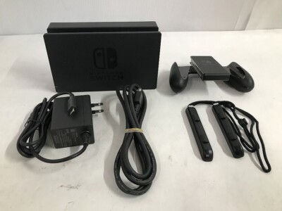 Nintendo Switch Red Blue Console HAC-001 w/ Joy Con + Dock +