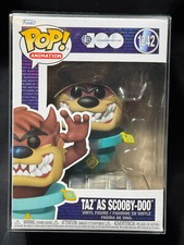 Image of Funko Pop TAZ as scooby-doo #1242 vinyl figure w/ pop protector