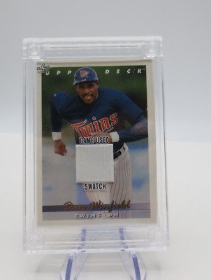 2022 Jersey Fusion Dave Winfield Game Worn Used Swatch Patch Twins