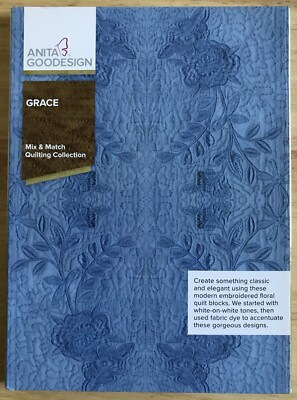 ANITA GOODESIGN - GRACE MIX AND MATCH QUILTING- MACHINE EMBROIDERY CD