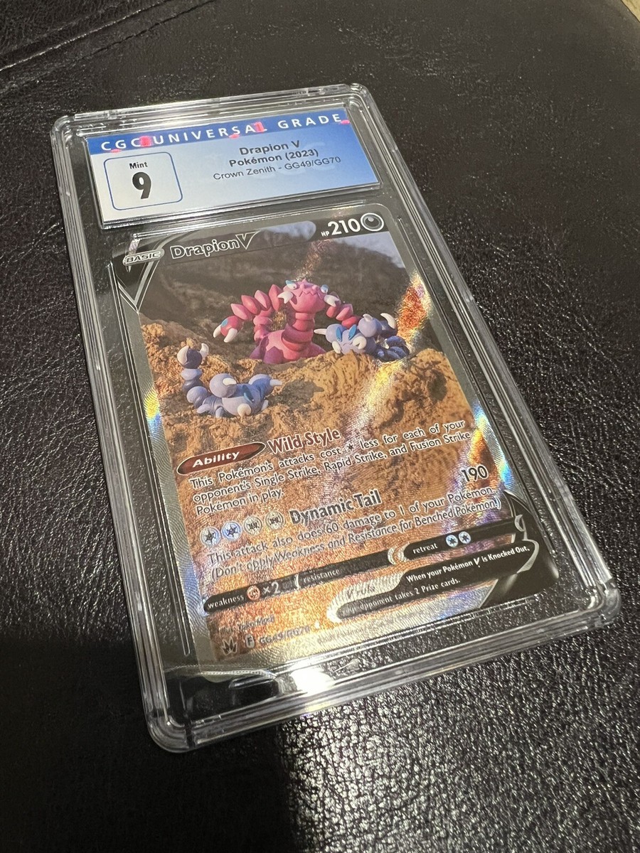 Drapion V GG49/GG70 SWSH: Crown Zenith: Galarian Gallery Holo for