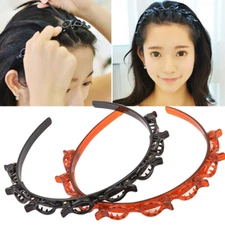 Hair Styling Clip Barrette Braid Tool Headband Hair Wave Shape Accessories
