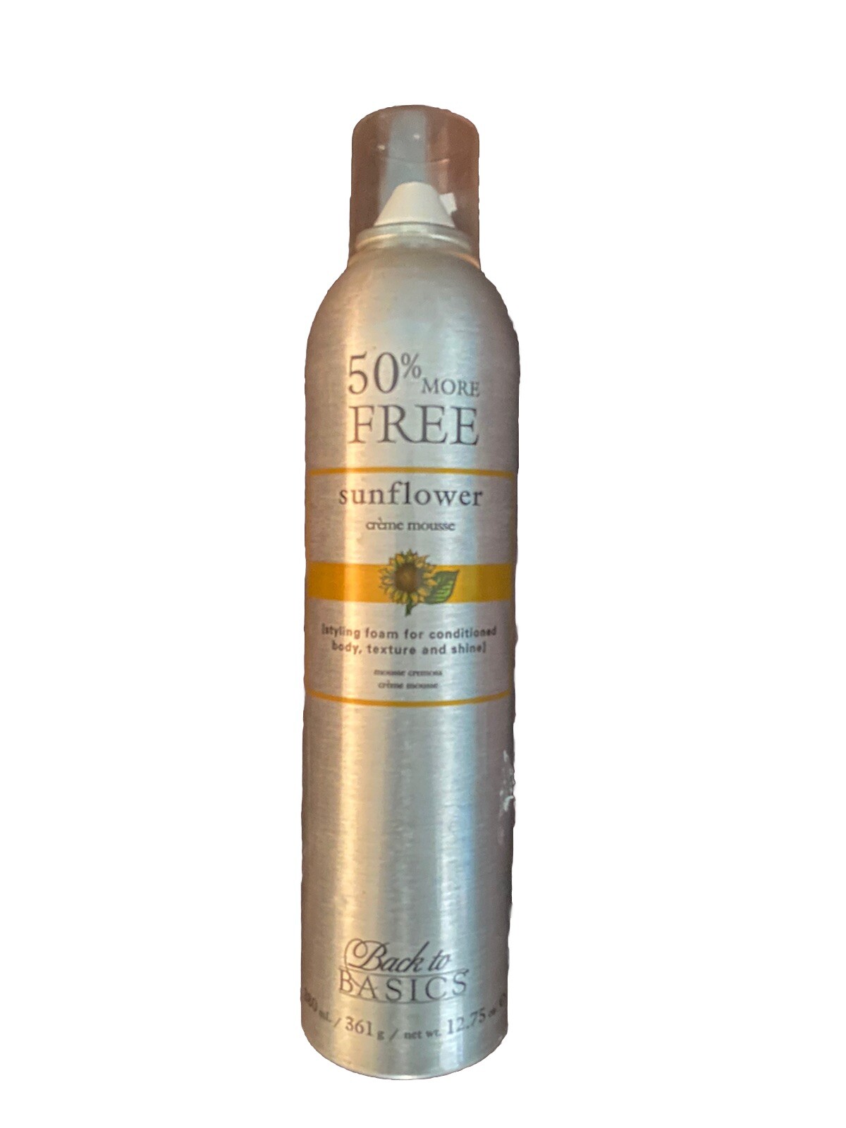 Back To Basics Sunflower Creme Mousse 8.5 Oz