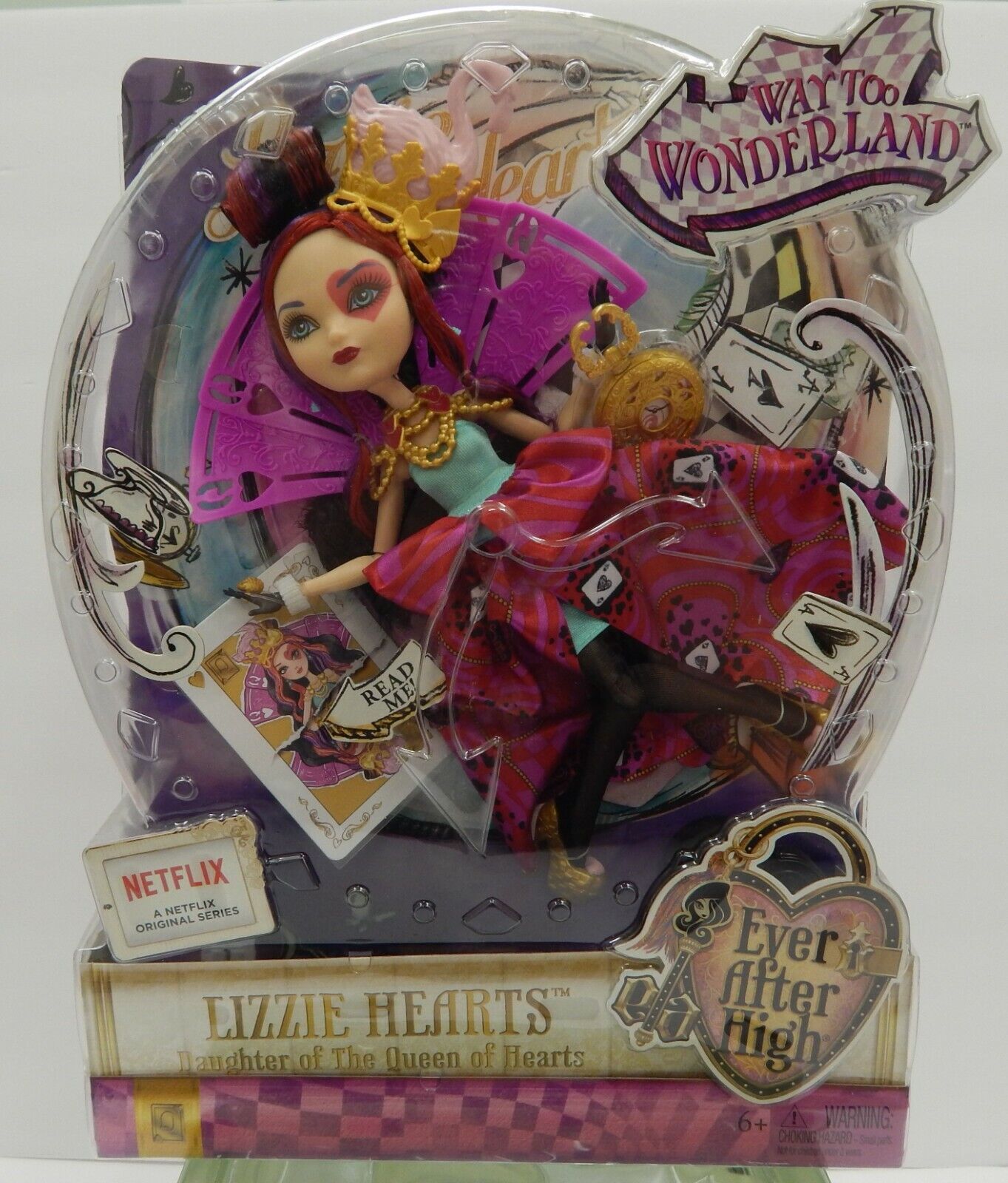 Ever After High Lizzie Hearts, Brinquedo Mattel Usado 67873972