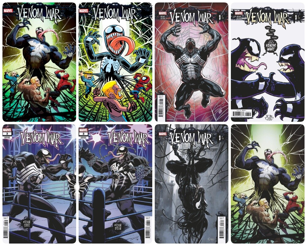 VENOM WAR #3 **COVER SELECT** REGS & [1:50] 10/2/2024 PRESALE | eBay