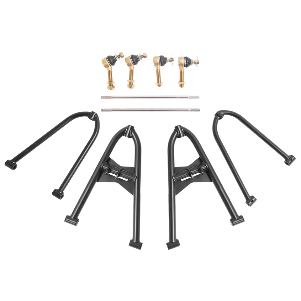 适用于本田 Sportrax 450 TRX450R TRX450ER 所有年份可调节钢 A 手臂 +2.5+1 — 第 3/4 张图片