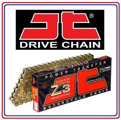JT Chain JTC525Z3GS118RL Gold/Silver 525Z3 118-Link Super Heavy Duty X-Ring Drive Chain 