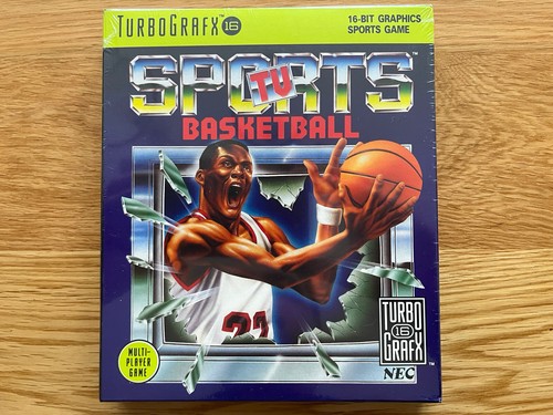 TV SPORTS BASKETBALL NEC TurboGrafx New & Sealed PC Engine Duo Express PC Engine - Picture 2 of 11
