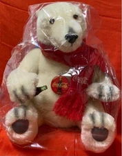 Coca-Cola Steiff Polar Bear Plush Toy Limited Edition Collectible rare 9391MT