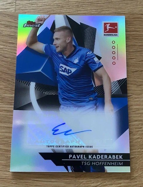 Topps Finest Bundesliga 2020/21 - Pavel Kaderabek Autograph
