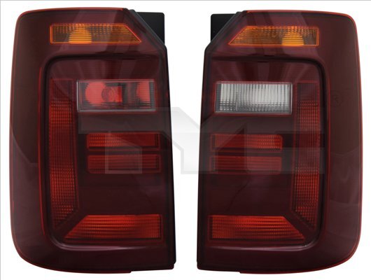 Left TYC 11-12972-11-2 Combination Rearlight for VW