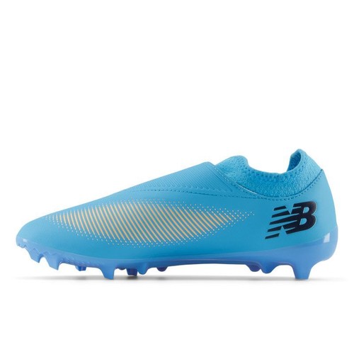 New Balance Men's Furon Dispatch FG V7+ Blue/Orange Soccer Cleats (SF3FS75) - Picture 2 of 18