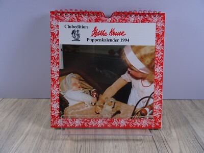 Käthe-Kruse-Puppenkalender 1994 mit verschiedenen Puppenmotiven (6504)