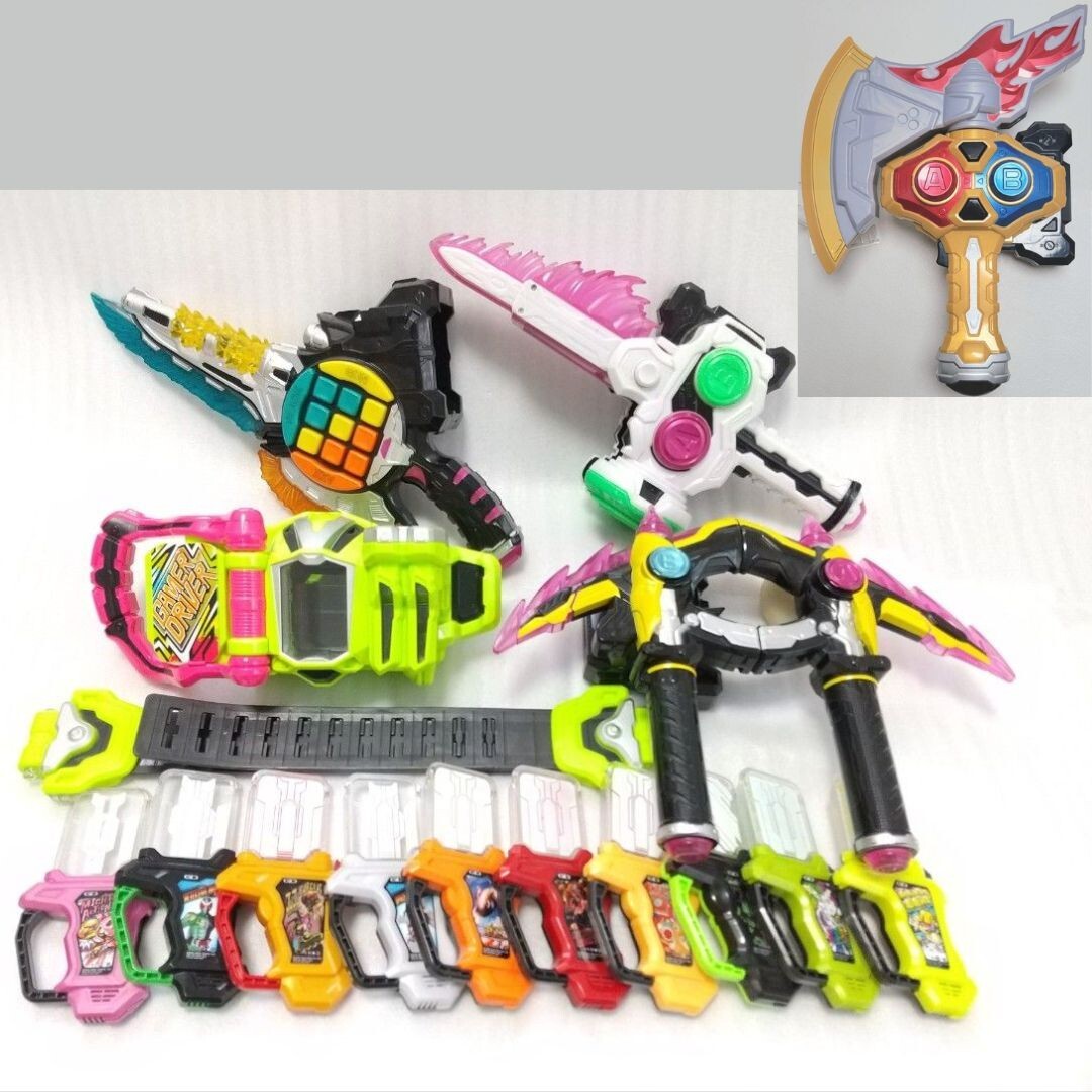 Kamen Rider Ex-Aid DX Gamer Driver Gadgets GaShacon Key Para Blay