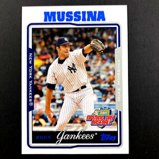 Mike Mussina 2005 Topps Opening Day Card #147 MLB New York Yankees